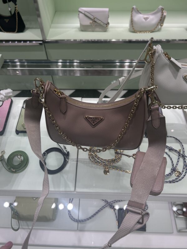 Prada Re-edition Leather beige - Image 4