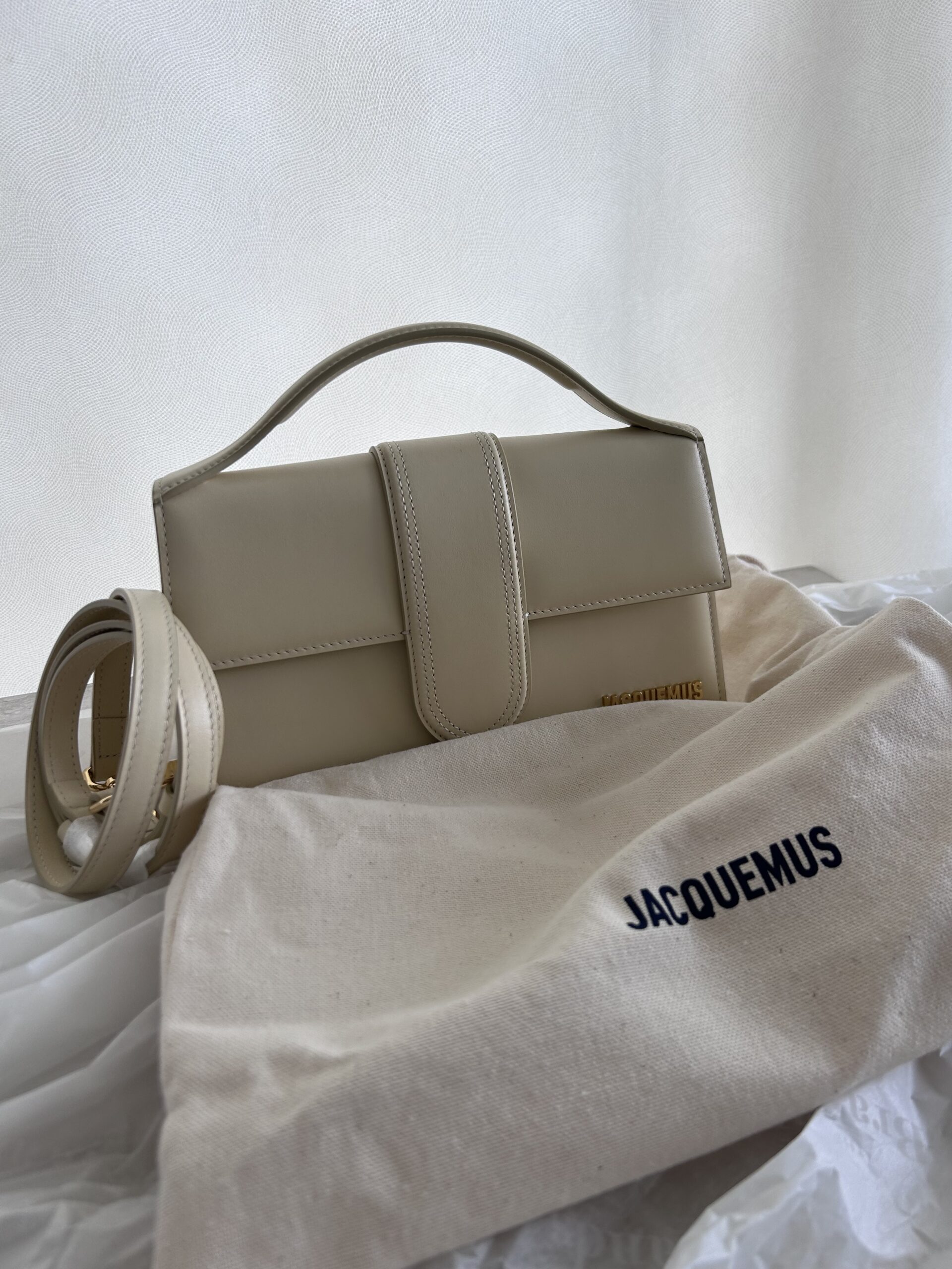 JACQUEMUS Le Grand Bambino - ivory - Obrázek 3
