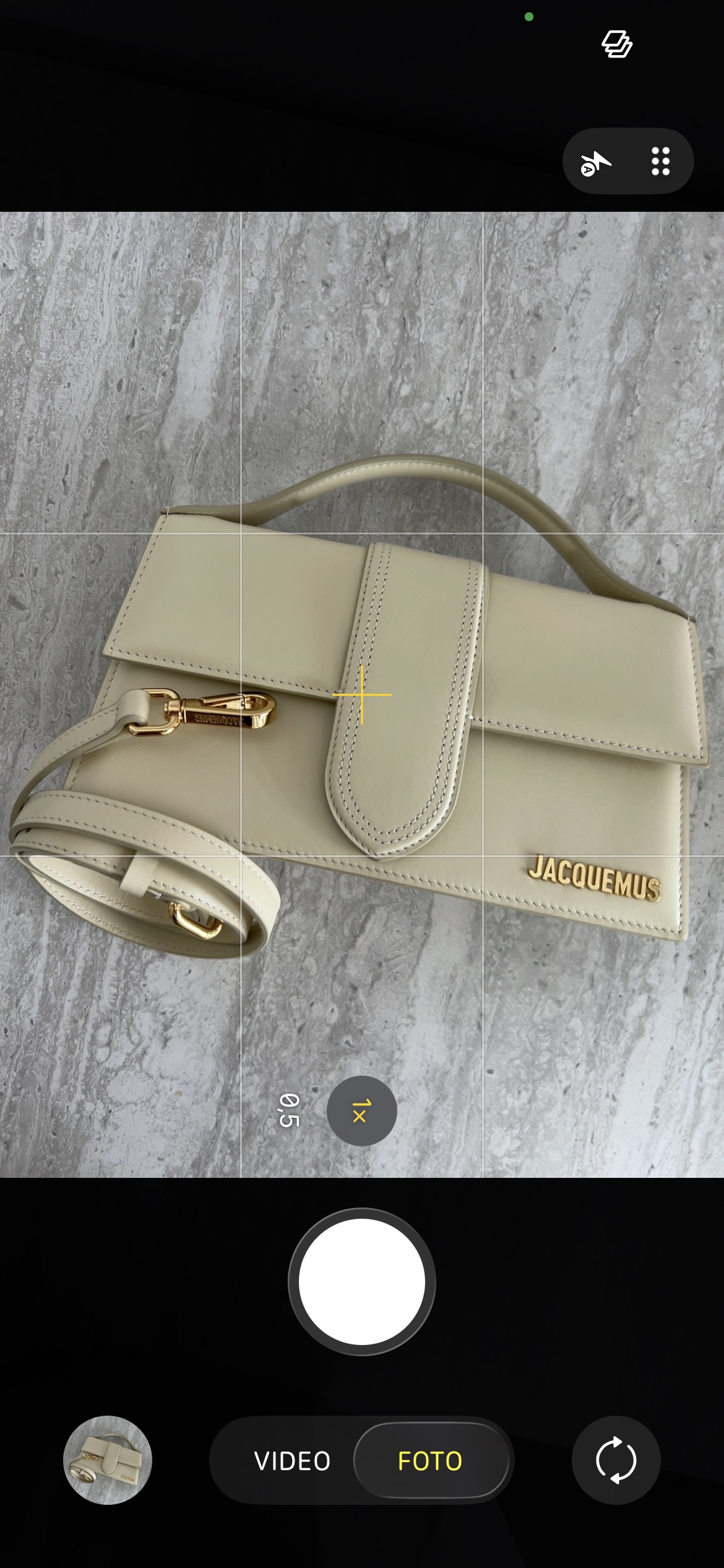 JACQUEMUS Le Grand Bambino - ivory - Obrázek 2